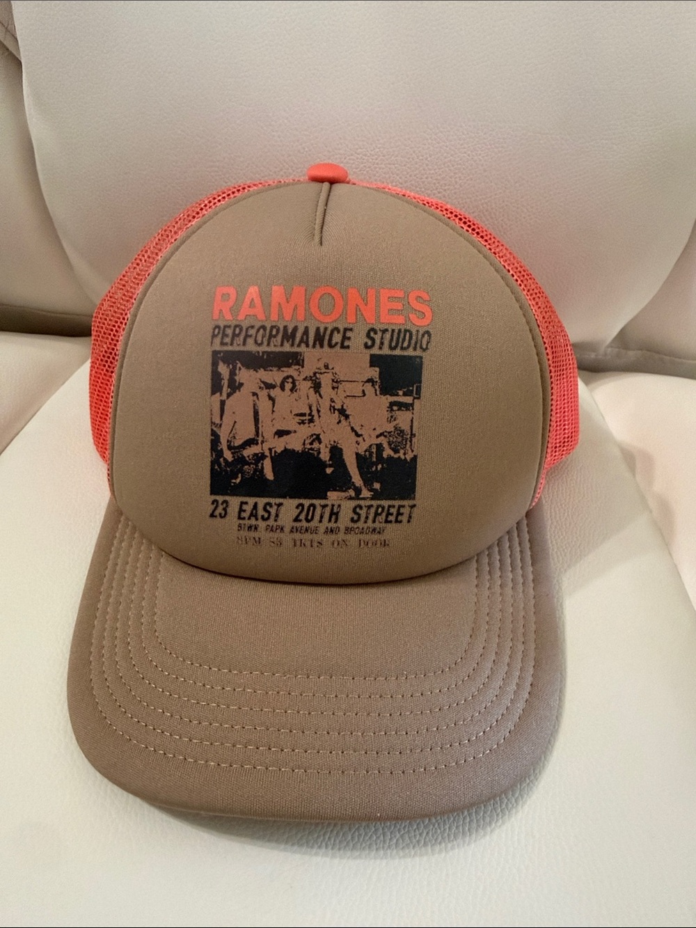 American Eagle Ramones trucker hat